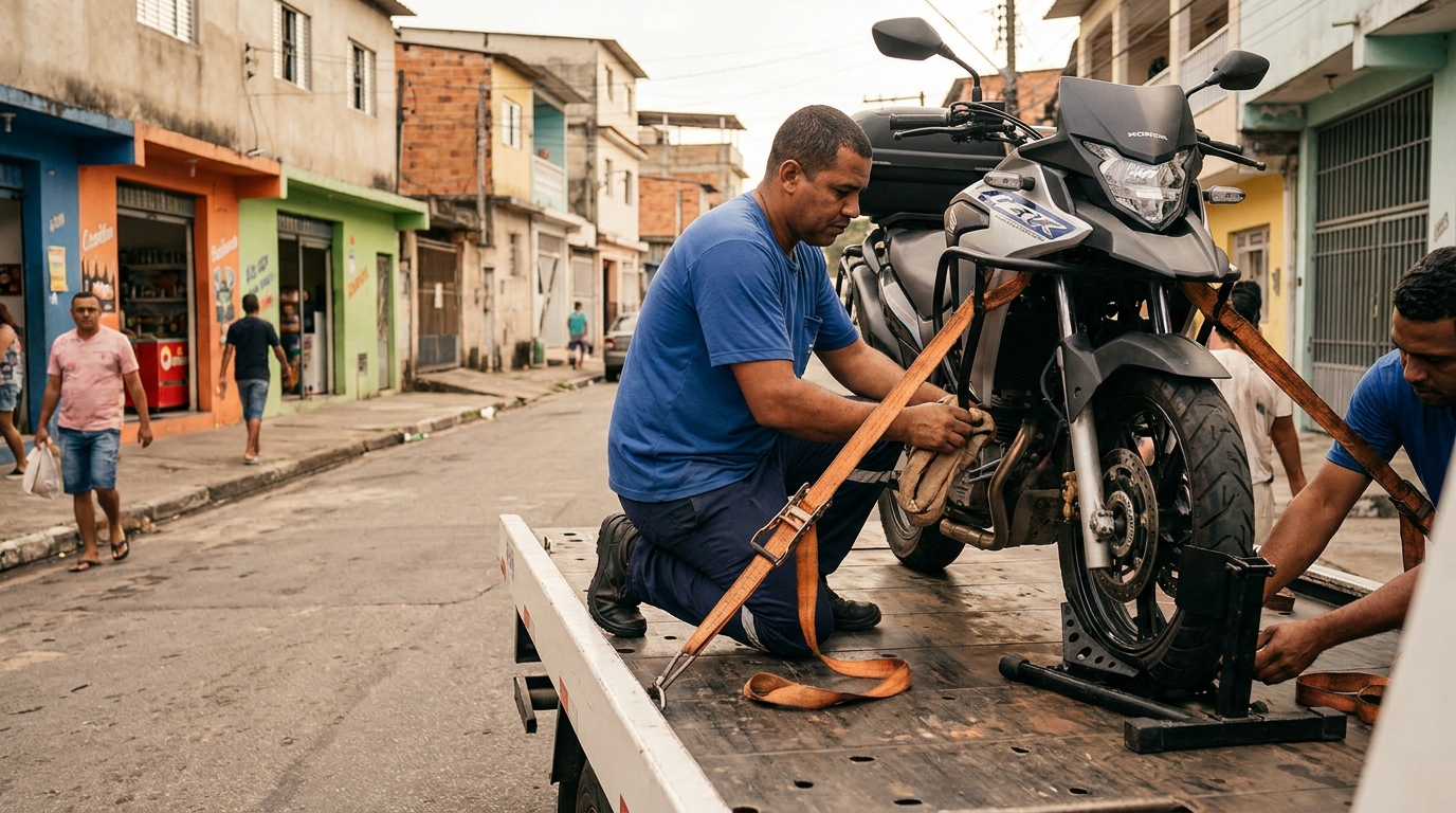 Guincho para Moto em Franca‑SP