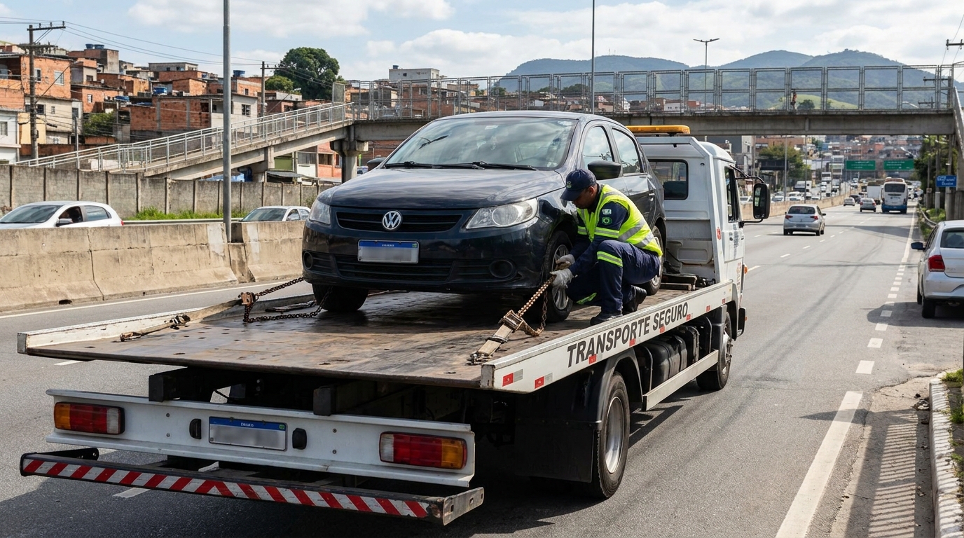 Logística para Veículos Parados em Franca‑SP
